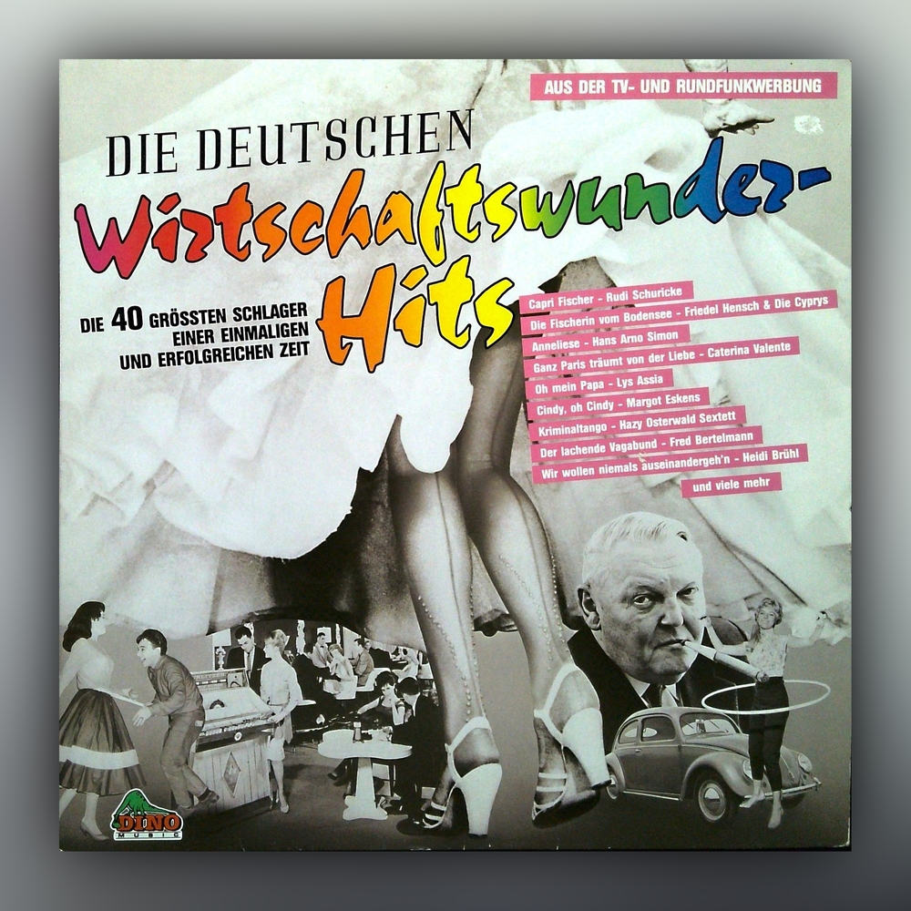 Various Artists - Die deutschen Wirtschaftswunder-Hits (Die 40 grössten Schlager einer einmaligen und erfolgreichen Zeit) - Vinyl