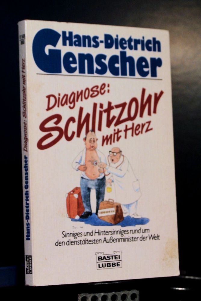 Julia Nagel - Hans-Dietrich Genscher-Diagnose: Schlitzohr mit Herz - Buch