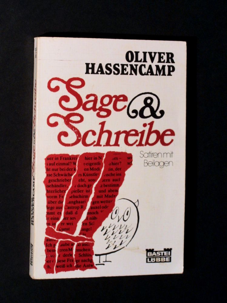 Oliver Hassencamp - Sage & Schreibe - Buch