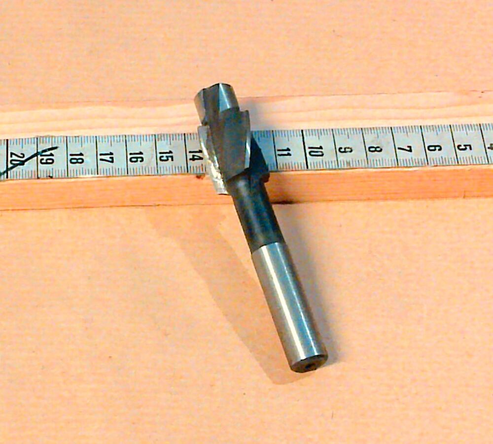 Zapfensenker 20 x 14 M 12 HSS Zylinderschaft DIN 373