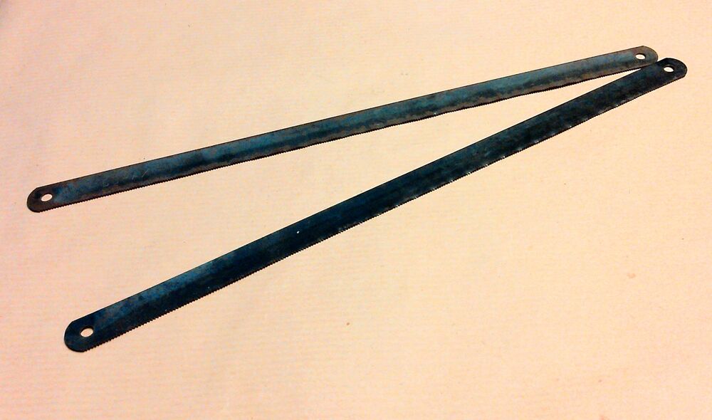 2 x Metall Sägeblatt für Handbügelsäge 300 mm