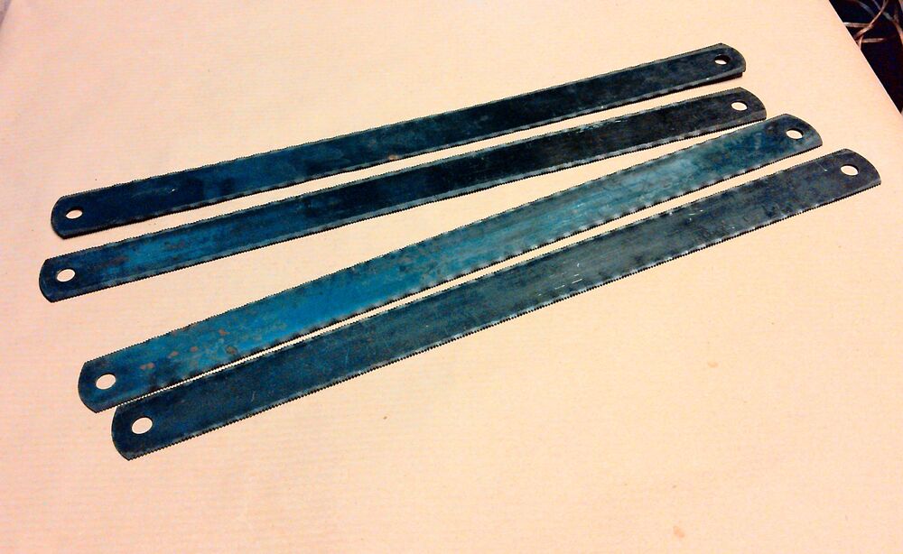 4 x Metall Sägeblatt für Handbügelsäge 300 mm