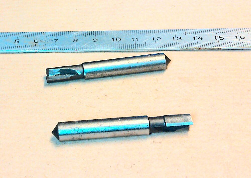 2 Langlochfräser - Ø 8x10 mm mit Zylinderschaft