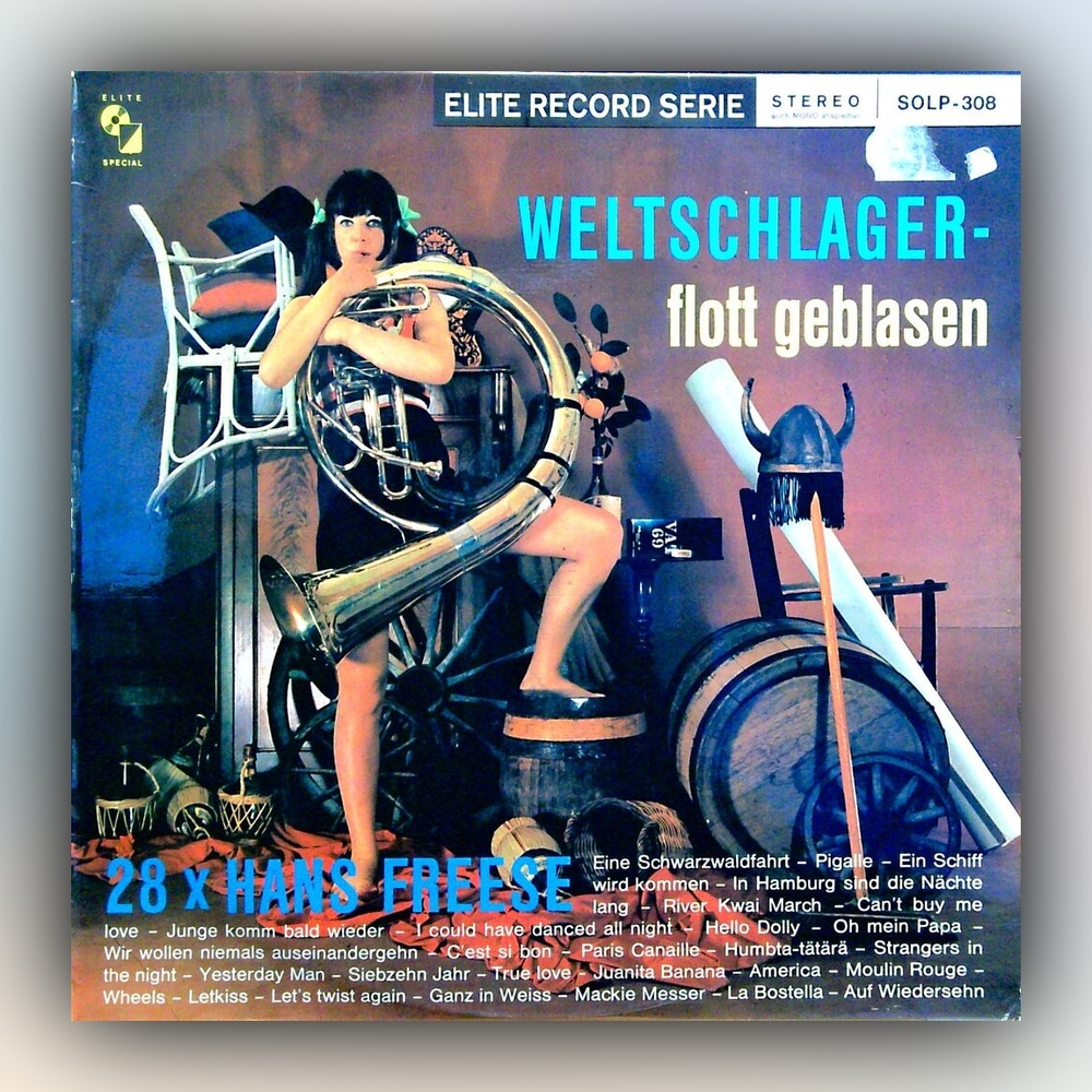 Hans Freese - Weltschlager - flott geblasen - 28 x Hans Freese - Vinyl