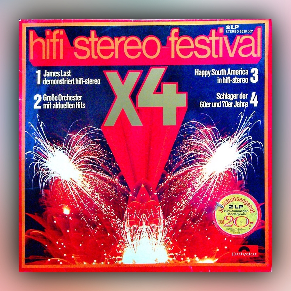 Various Artists - hifi stereo festival X4 - Vinyl