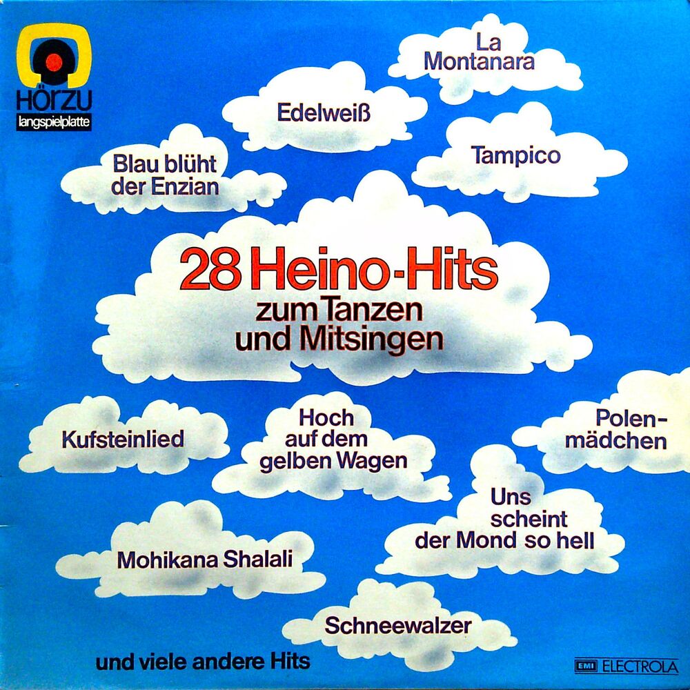 Der Botho Lucas-Chor & Das Orchester Erich Becht - 28 Heino-Hits zum Tanzen und Mitsingen - Vinyl