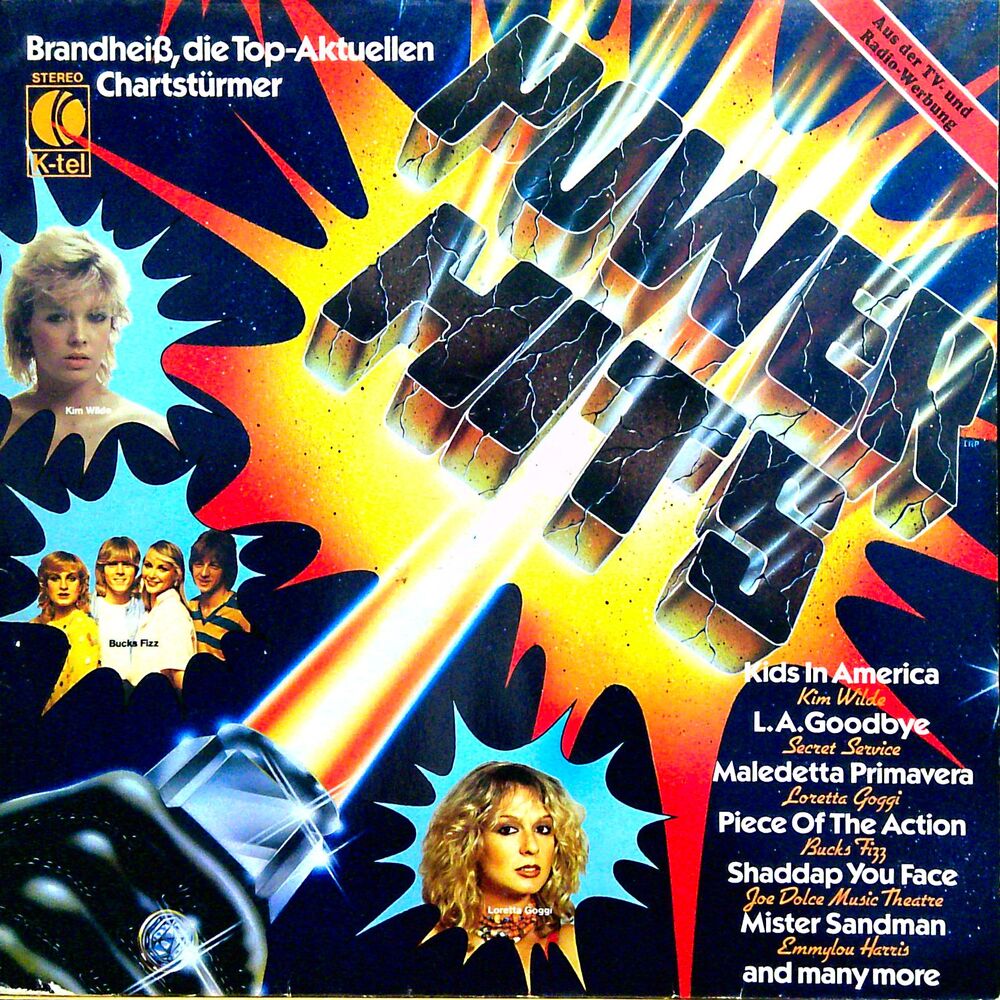 Various Artists - Power Hits - Brandheiß, die Top-Aktuellen Chartstürmer - Vinyl