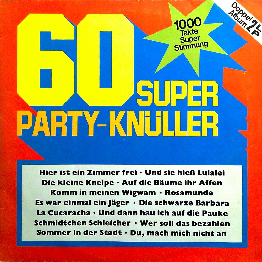 Various Artists - 60 Super Party-Knüller - Jetzt geht die Party richtig los - Vinyl