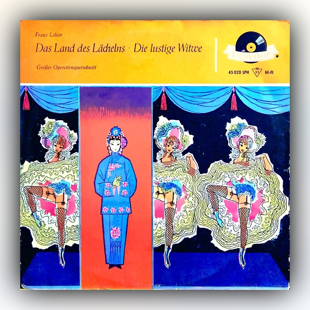 Franz Lehár - Das Land des Lächelns | Die lustige Witwe Großer Operettenquerschnitt - Vinyl