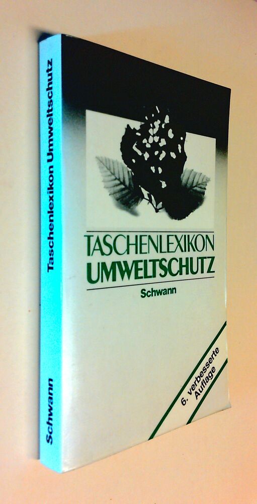 Taschenlexikon Umweltschutz - Otto Ahlhaus & Gerhard Boldt & Klaus Klein