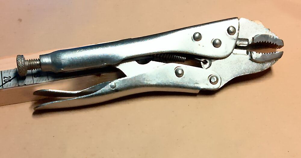 Gripzange 7 WR Median verchromt